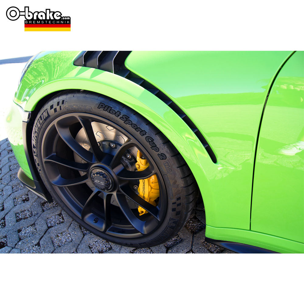 O-BRAKE PORSCHE 991 GT3 RS MK2 HTCIC BRAKE KIT WET - FRONT + REAR (FACTORY CERAMIC DISCS)