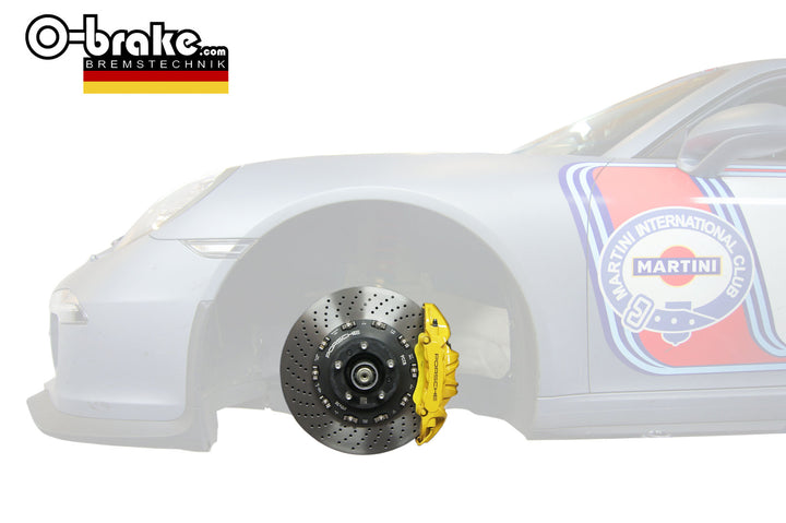 O-BRAKE AUDI RS E TRON GT HTCIC BRAKE KIT DRILLED - FRONT + REAR (FACTORY CERAMIC DISCS)
