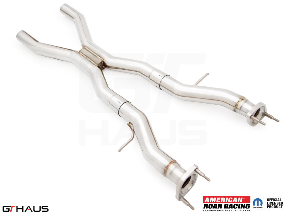 GTHAUS Mid Pipe for Jeep Grand Cherokee SRT8 (6.4 HEMI V8) 2012+ Section 2