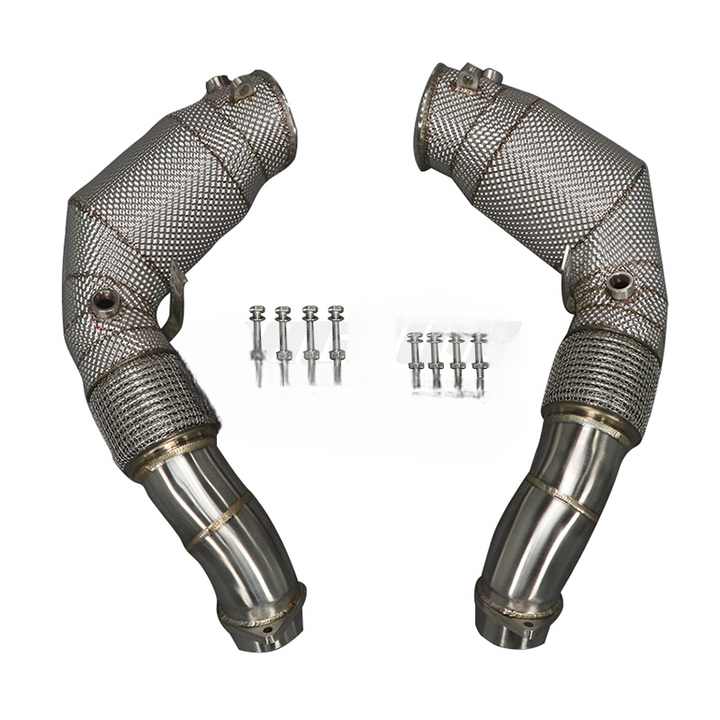 BMW 760i V8 S68 M60i EXHAUST DOWNPIPE