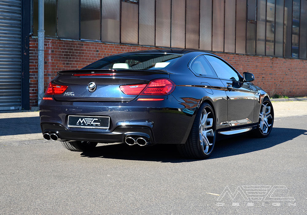 MEC Design sports exhaust for BMW F12 / F13 650i + 640i