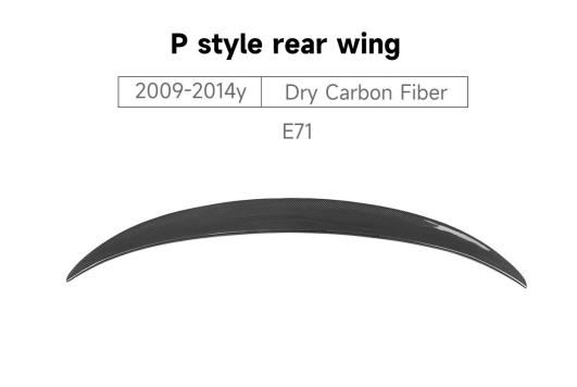 BMW Х6 E71 P STYLE REAR WING 2009-2014y
