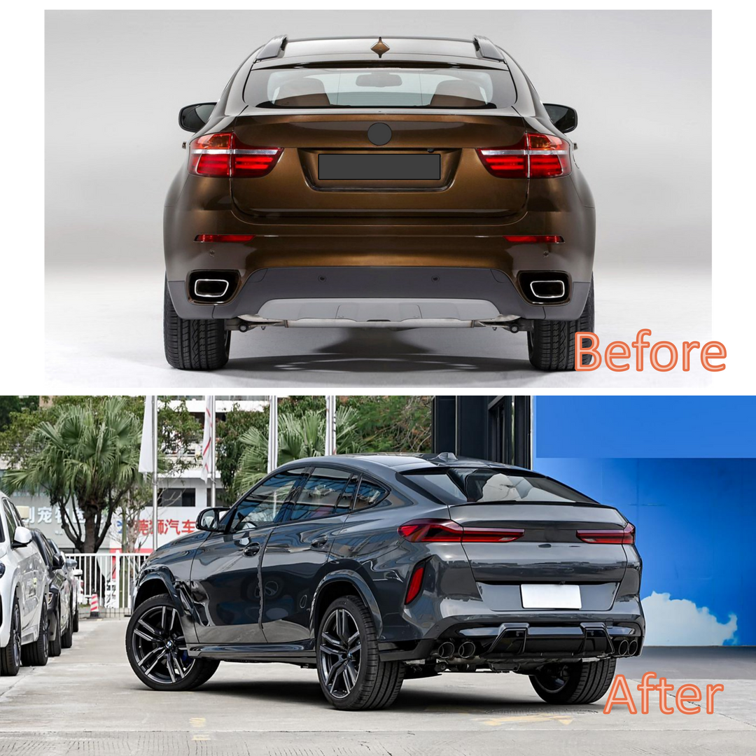 BMW X6 E71 2008-2014 UPGRADE TO G06 X6M 2023+ BODYKIT