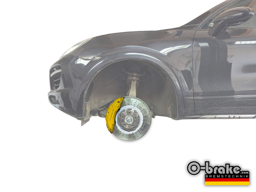 O-BRAKE PORSCHE CAYENNE TYP 92A 2010 HTCIC BRAKE KIT DRILLED - FRONT + REAR