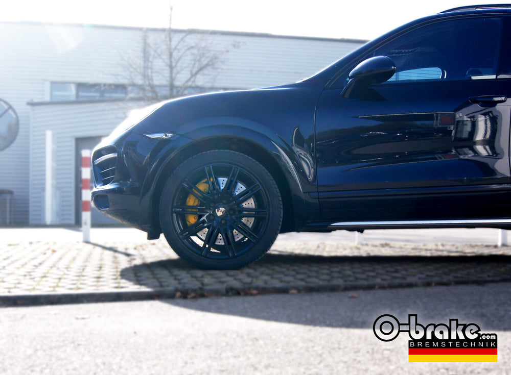 O-BRAKE PORSCHE CAYENNE TYP 92A 2010 HTCIC BRAKE KIT DRILLED - FRONT + REAR