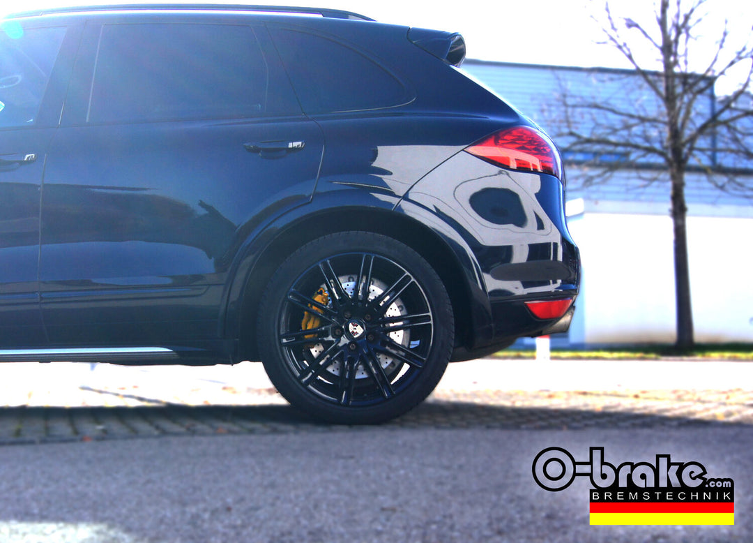 O-BRAKE PORSCHE CAYENNE TYP 92A 2010 HTCIC BRAKE KIT DRILLED - FRONT + REAR