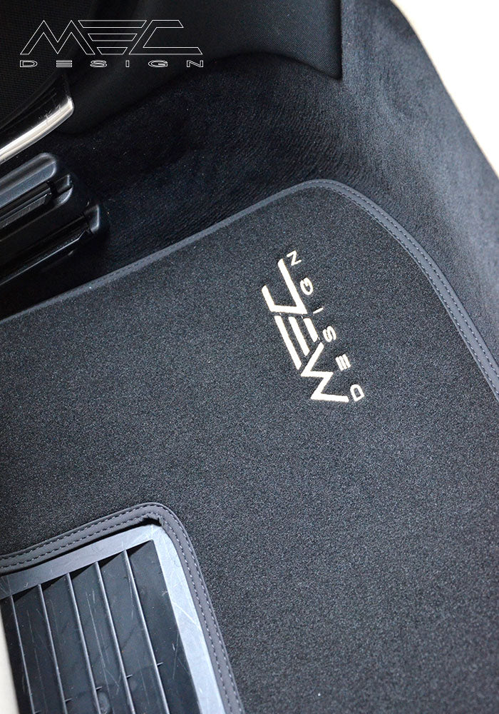 MEC Design floor mats in precious velours, 4 pieces