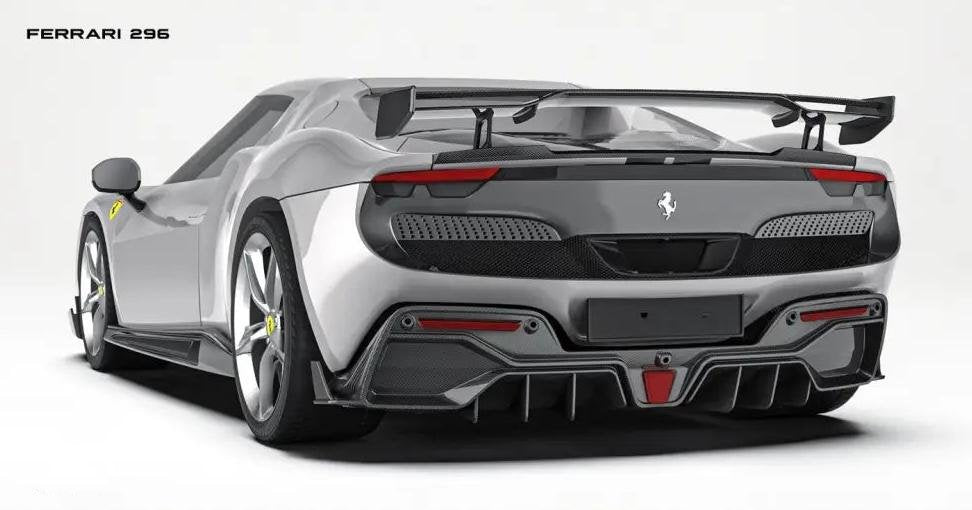 FERRARI 296 CARBON FIBER BODY KIT