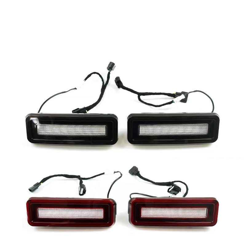 LAND ROVER DEFENDER BRAKE LIGHT LED RED BLACK