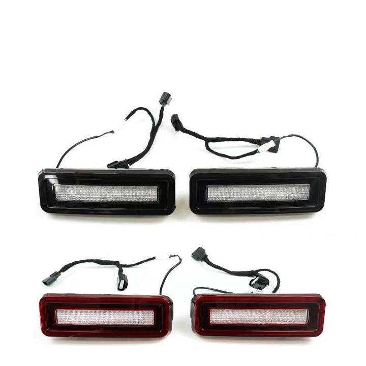 LAND ROVER DEFENDER BRAKE LIGHT LED RED BLACK