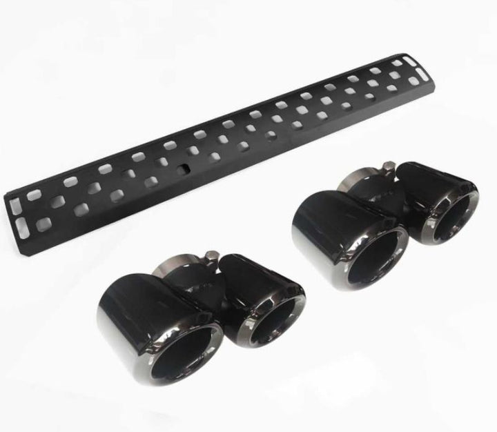 LAND ROVER DEFENDER 90 110 ALUMINUM EXHAUST TIP ROUND 2020+