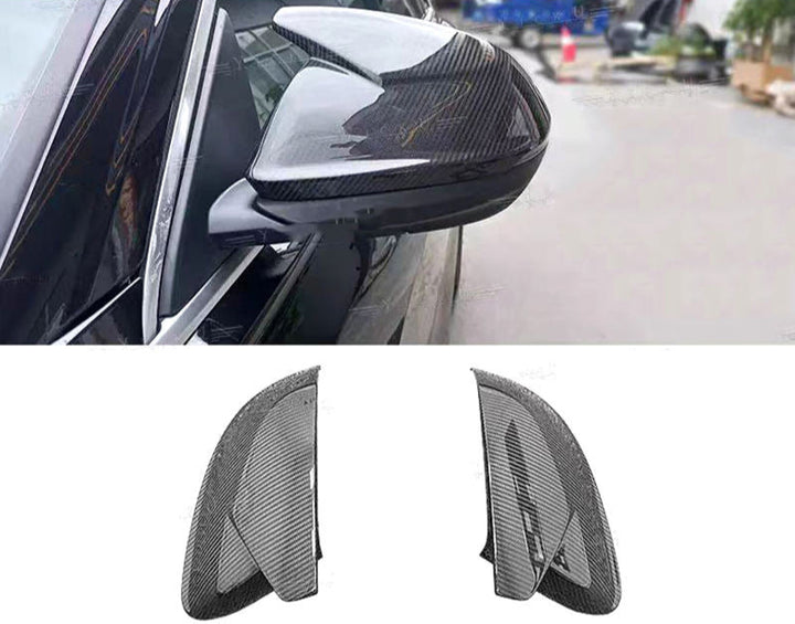 AUDI Q8 DRY CARBON FIBER MIRROR COVERS AND BODY TRIM REAR