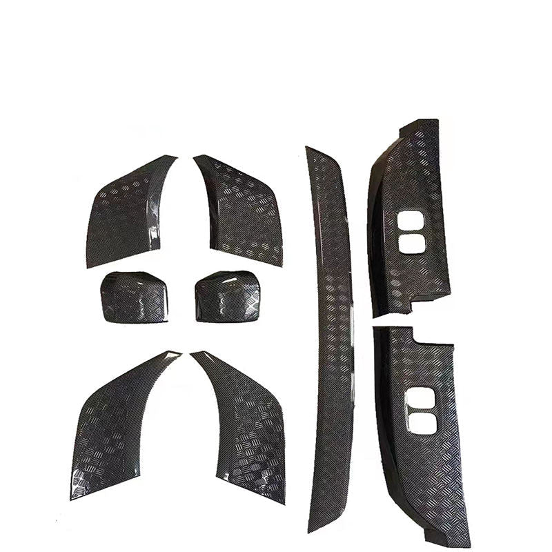 RANGE ROVER DEFENDER 110 90 BLACK MIRROR COVER SET 2020 2023