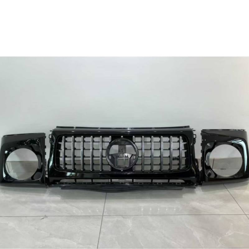 MERCEDES BENZ W465 G500 G63 GRILLE HEADLIGHT COVER UPGRADE TO 2025 VERSION