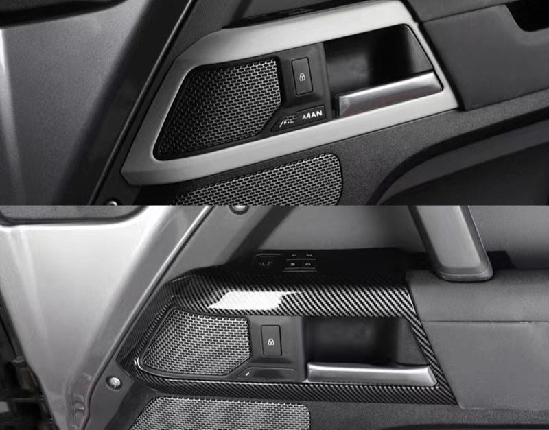 LAND ROVER DEFENDER HANDLE COVER DRY CARBON FIBER 2022 2023