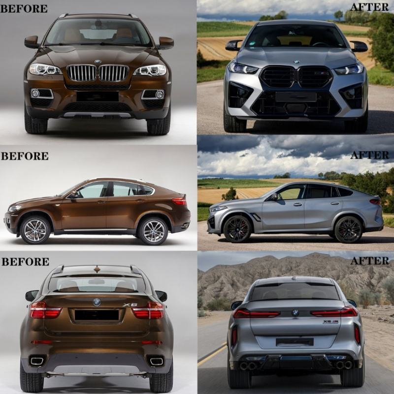 BMW E71 X6M F96 LCI BODY KIT UPGRADE 2008-2014
