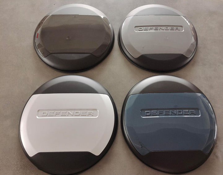 RANGE ROVER DEFENDER 90 110 130 GLOSSY BLACK SPARE TIRE COVER