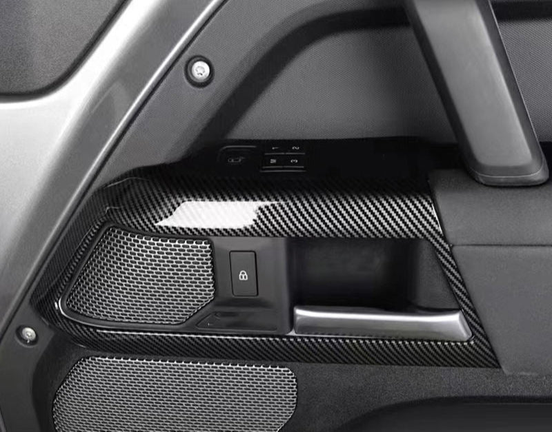 LAND ROVER DEFENDER HANDLE COVER DRY CARBON FIBER 2022 2023