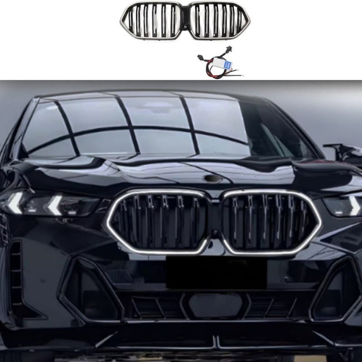 BMW X6 G06 ILLUMINATED LED KIDNEY GRILLE 2019-2023