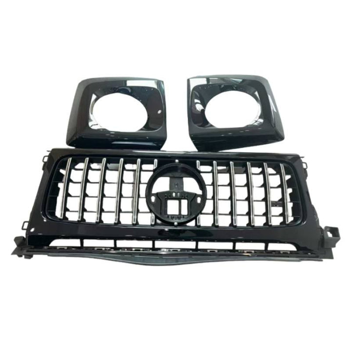 MERCEDES BENZ W465 G500 G63 GRILLE HEADLIGHT COVER UPGRADE TO 2025 VERSION