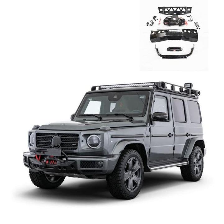 MERCEDES BENZ W463A W464 G500 G63 B STYLE WINCH BRACKET