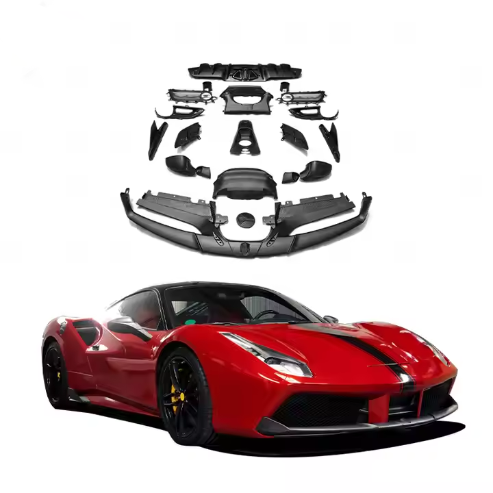FERRARI 488 GTB SPIDER CARBON FIBER PARTS