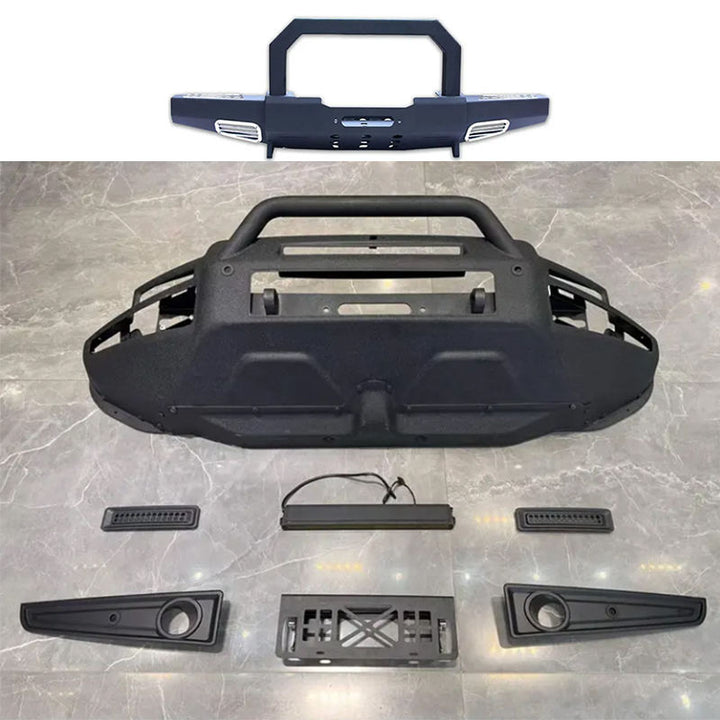 LAND ROVER DEFENDER L663 STEEL BULL BAR BUMPER GUARD 90 110