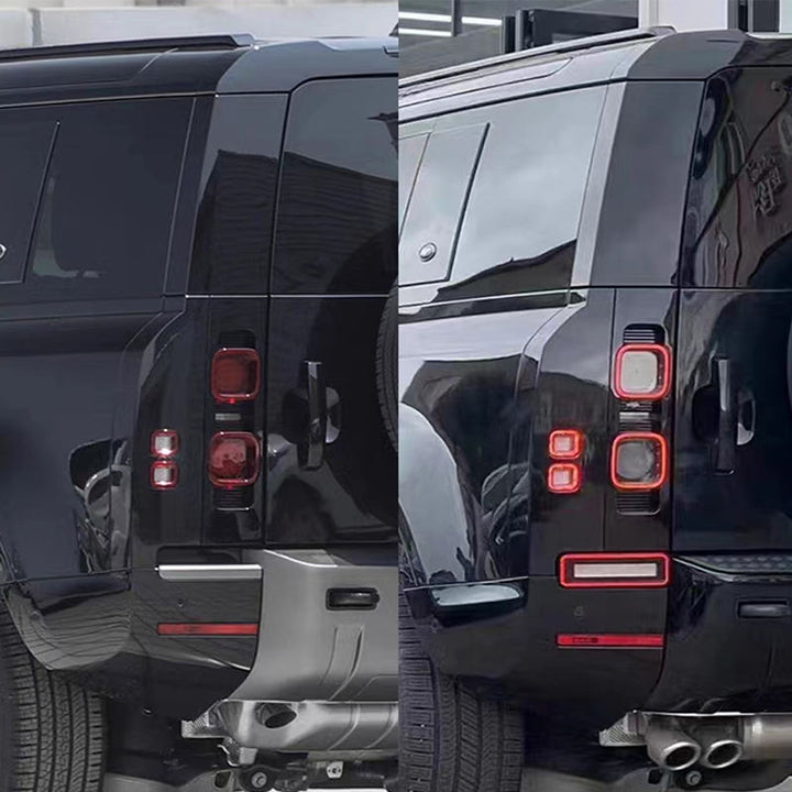 LAND ROVER DEFENDER BRAKE LIGHT LED RED BLACK