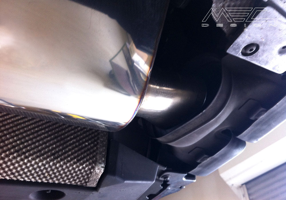 MEC Design complete sports exhaust system for R231 AMG SL63 (Apocalypse Version/ extreme loud version)