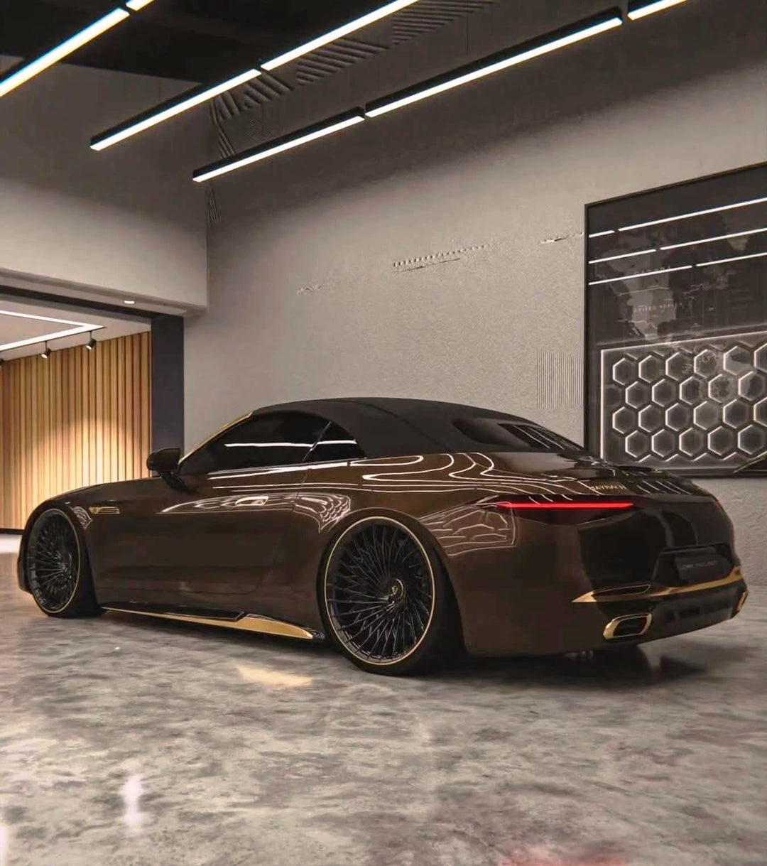 MERCEDES MAYBACH CUSTOM FORGED WHEELS