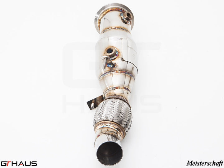 GTHAUS Downpipes for BMW F32/F33 4 Series Coupes / Convertibles 2014-2019 - Down Pipes OBD2 - 400 CEL Sport Cats (N55