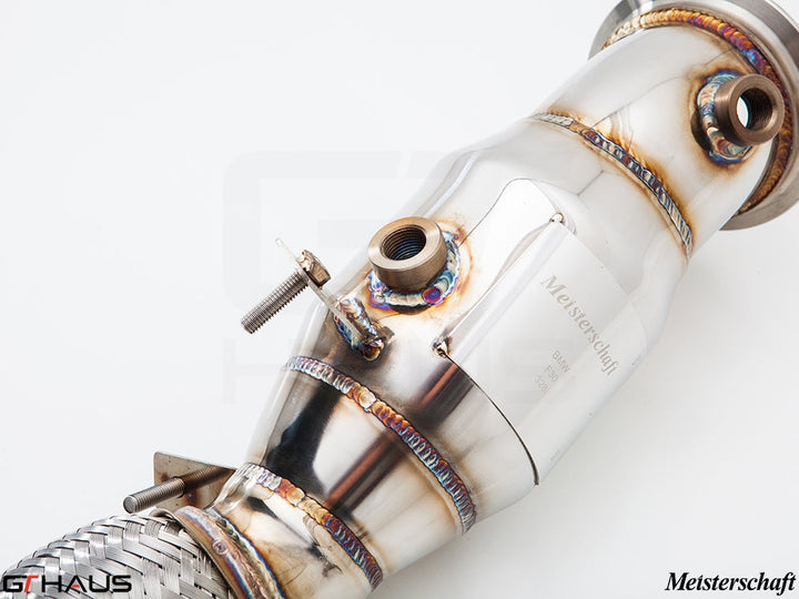 GTHAUS Downpipes for BMW F32/F33 4 Series Coupes / Convertibles 2014-2019 - Down Pipes OBD2 - 400 CEL Sport Cats (N55
