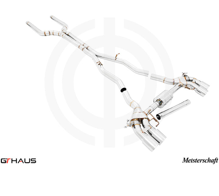 GTHAUS Exhaust System for BMW F96 X6M /X6M Comp LCI SAV (8-Cylinder Bi-Turbo) [2024+]