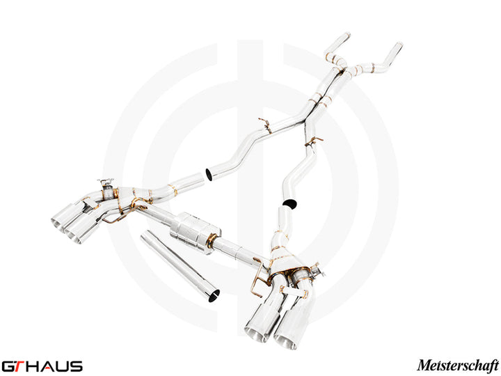 GTHAUS Exhaust System for BMW F96 X6M /X6M Comp LCI SAV (8-Cylinder Bi-Turbo) [2024+]