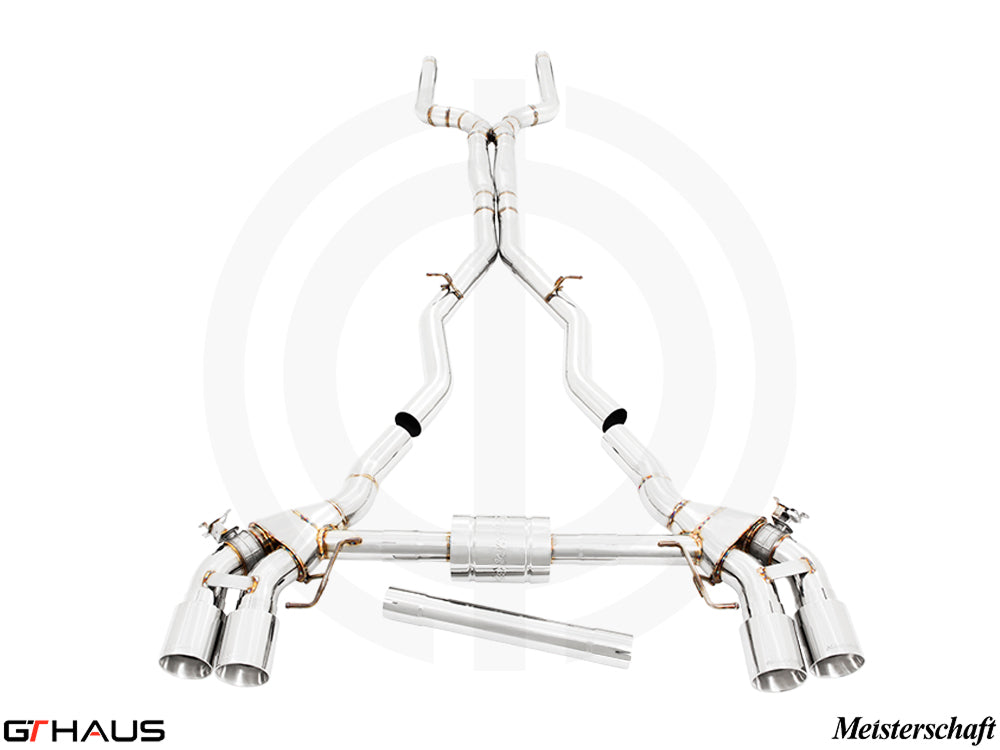 GTHAUS Exhaust System for BMW F96 X6M /X6M Comp LCI SAV (8-Cylinder Bi-Turbo) [2024+]