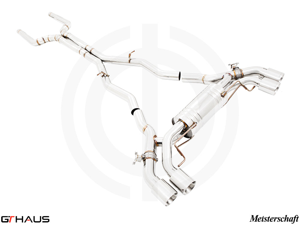 GTHAUS Exhaust System for BMW F96 X6M /X6M Comp LCI SAV (8-Cylinder Bi-Turbo) [2024+]