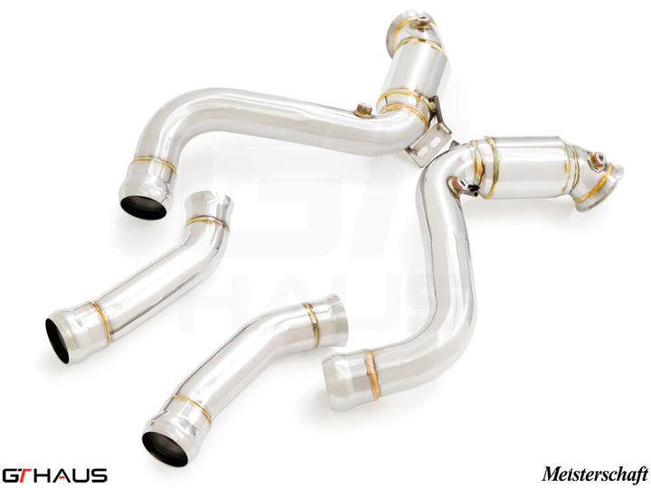 GTHAUS Downpipes for Mercedes-Benz X290 GT Class Sedan 2019+ Primary & Secondary Combo