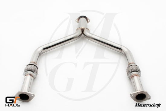 GTHAUS Mid Pipe for Infiniti G37 / G37S / Q40 Sedan -2015 Front Y-Pipe Collector Section