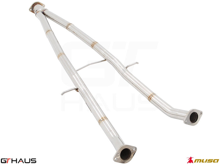 GTHAUS Mid Pipe for Infiniti Q50 Sedan 3.7 Litre V6 VVEL 2014+ Straight