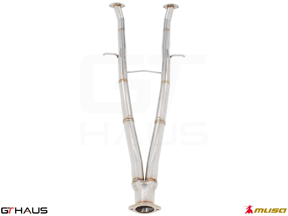 GTHAUS Mid Pipe for Infiniti Q50 Sedan 3.7 Litre V6 VVEL 2014+ Straight
