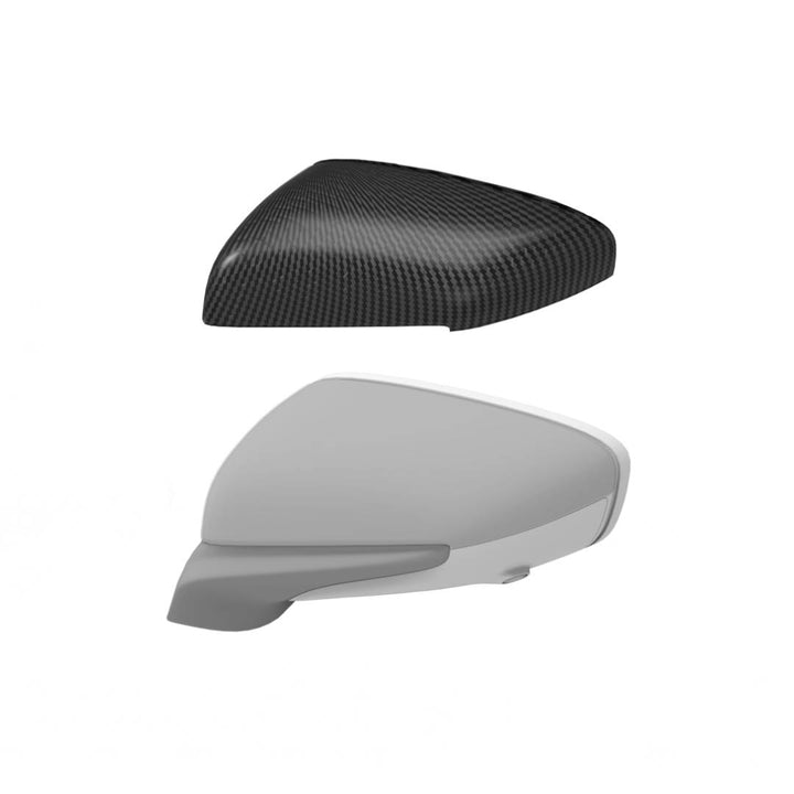 TECHART CARBON EXTERIOR MIRROR TRIMS FOR 9J1 TAYCAN