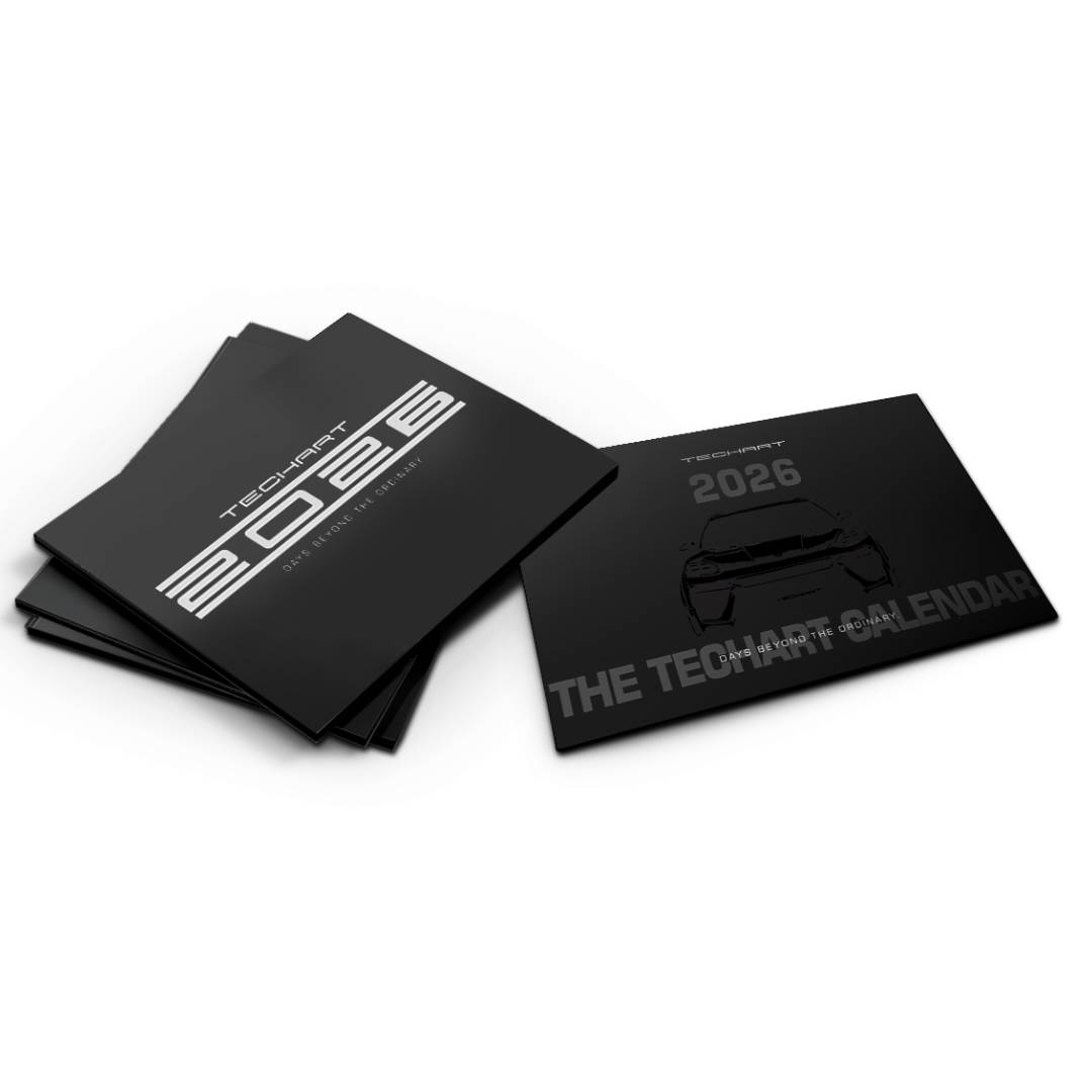 TECHART WALL CALENDAR 2026 DAYS BEYOND THE ORDINARY.