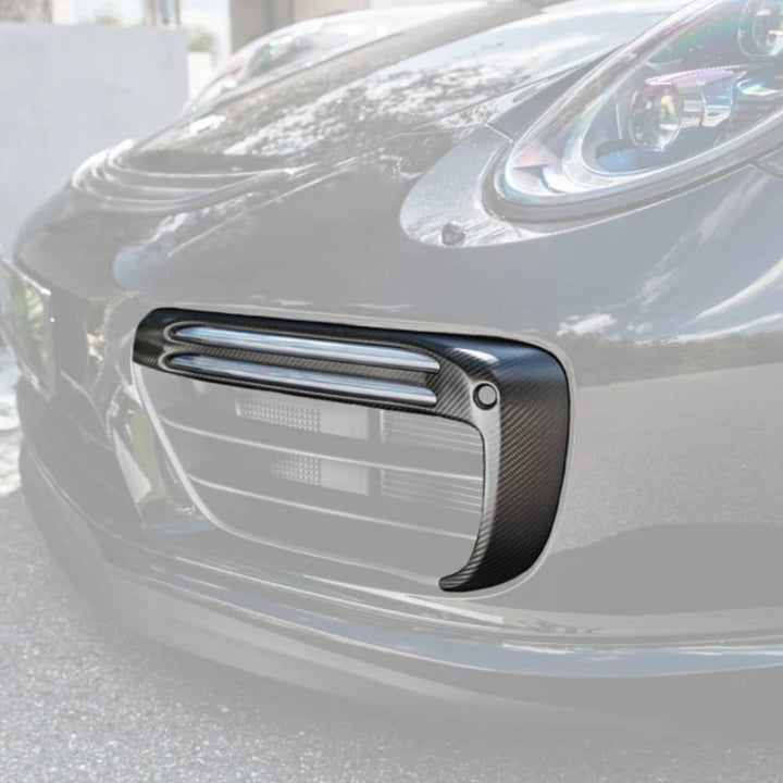 TECHART FRONT SPOILER AIRBLADES FOR 991.2 TURBO / S FROM MODEL YEAR 2017