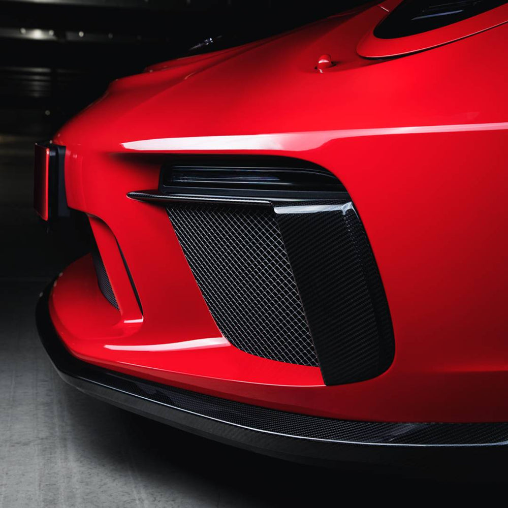 TECHART FRONT SPOILER AIRBLADES FOR 991.2 GT3 / GT3RS / SPEEDSTER