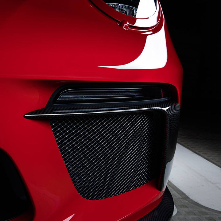 TECHART FRONT SPOILER AIRBLADES FOR 991.2 GT3 / GT3RS / SPEEDSTER