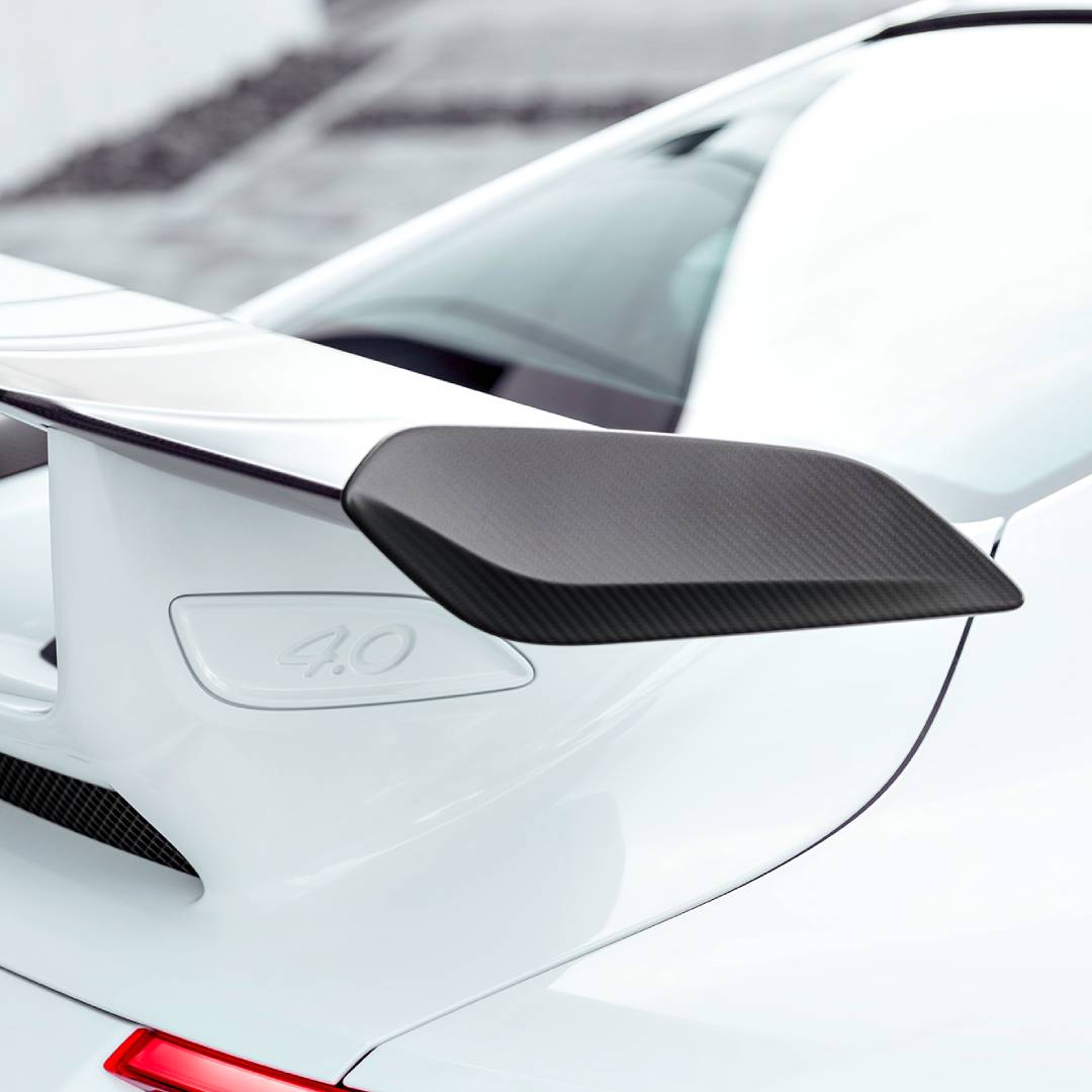 TECHART CARBON REAR SPOILER TRIM FOR 991.2 GT3 FROM MODEL YEAR 2017