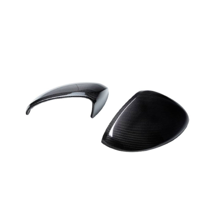 TECHART CARBON FIBER EXTERIOR MIRROR TRIM PANELS FOR 971 PANAMERA