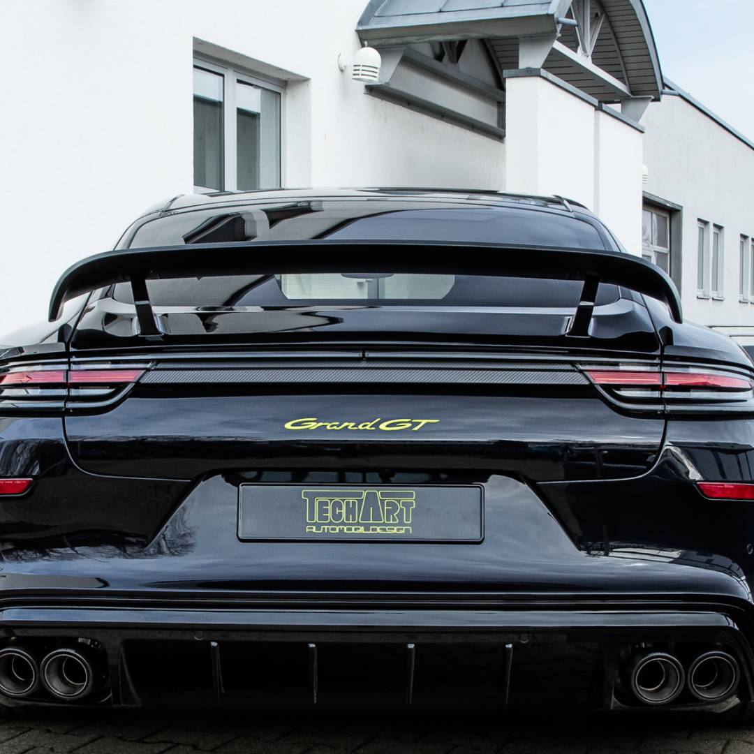 TECHART CARBON REAR PANEL FOR 971 PANAMERA