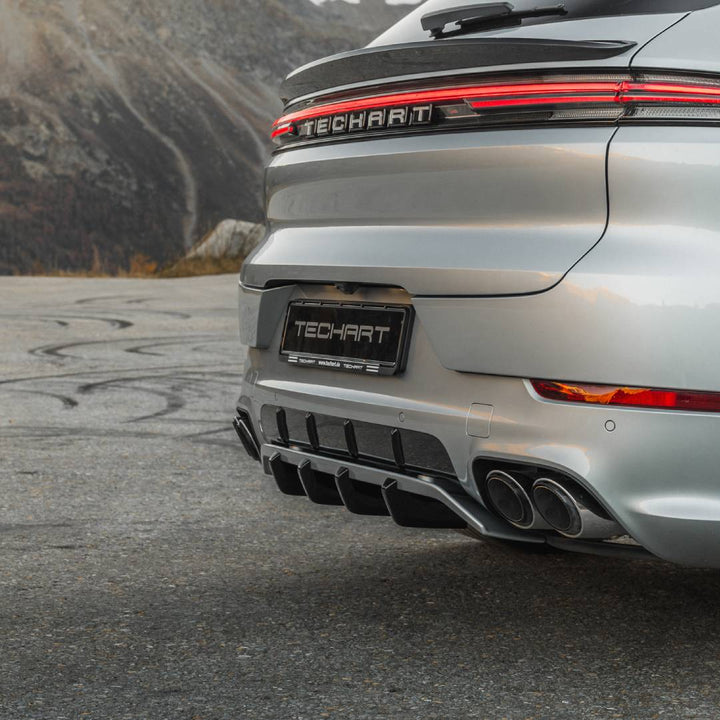 TECHART REAR DIFFUSER "FOUR FAST FINS" (E3.2 SPORTDESIGN)