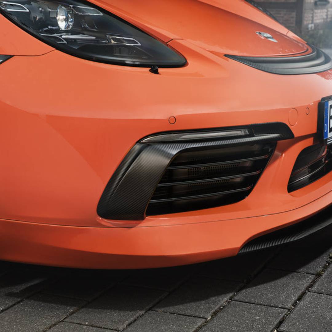TECHART CARBON FRONT AIRBLADES FOR 718